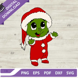 baby grinch santa claus svg, grinch christmas svg, baby grinch christmas svg