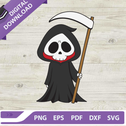 baby horror scream svg, halloween ghost svg, chibi ghost