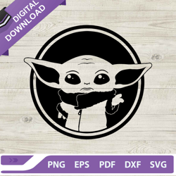 baby yoda grogu svg, grogu svg, baby yoda star wars svg