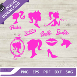 barbie bundle svg, barbie dolls svg, baby girl svg