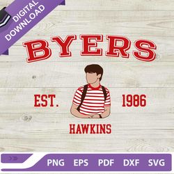 byers hawking stranger things svg, stranger things svg, stranger things character svg