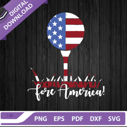 foreamerica golf ball svg, patriotic fore usa svg, america golf ball svg