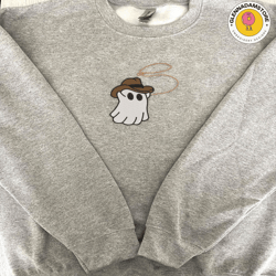 boo haw embroidery file, spooky halloween embroidery file, little ghost coffee embroidery machine design