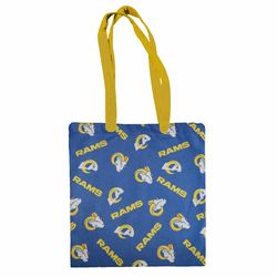 los angeles rams cotton canvas tote bag hand bag travel bag school grocery beach accessories customizable strap