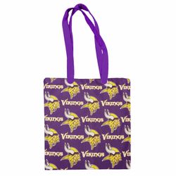 minnesota vikings cotton canvas tote bag hand bag travel bag school grocery beach accessories customizable strap