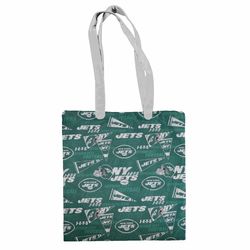 new york jets cotton canvas tote bag hand bag travel bag school grocery beach accessories customizable strap