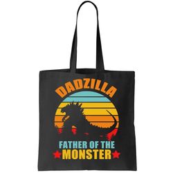 Dadzilla Father Of The Monsters Tote Bag