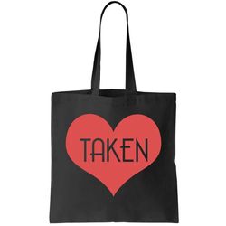Valentines Day Taken Heart Tote Bag