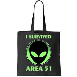 I Survived Area 51 Tote Bag