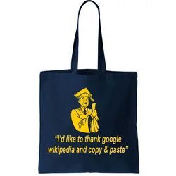Internet Graduate Tote Bag