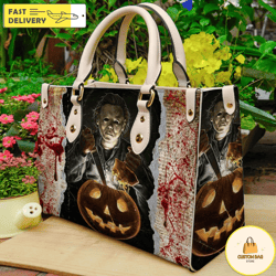 halloween horror characters leather bag purses for women,halloween bags and purses,handmade bag 2