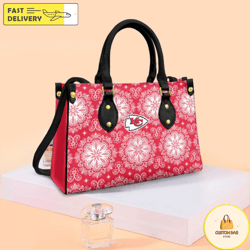 Kansas City Chiefs Flower Pattern Limited Edition Fashion Lady Handbag 2