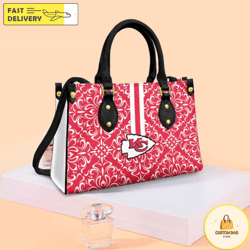 Kansas City Chiefs Flower Pattern Limited Edition Fashion Lady Handbag 3