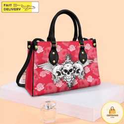 Kansas City Chiefs Skull Flowers Pattern Limited Edition Fashion  Handbag