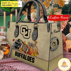 NCAA Colorado Buffaloes Autumn Women Leather Bag