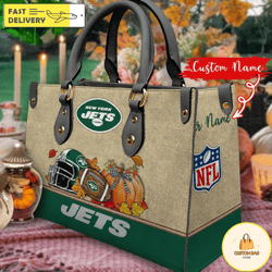 NFL New York Jets Autumn Women Leather Bag