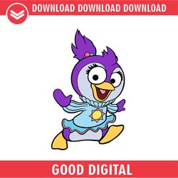 summer penguin the muppet babies svg