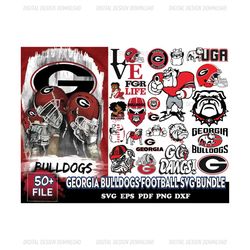 georgia bulldogs football svg bundle, bulldogs logo svg, ncaa svg