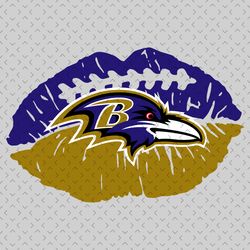 baltimore ravens nfl lips svg, nfl svg, football svg file, football logo,nfl fabric, nfl football