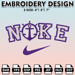 machine embroidery files, nike portland pilots embroidery designs, ncaa embroidery files, digital download