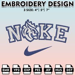 machine embroidery files, nike queens university royals embroidery designs, ncaa embroidery files, digital download