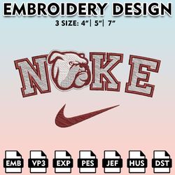 mississippi state bulldogs, machine embroidery files, nike mississippi state embroidery designs, ncaa