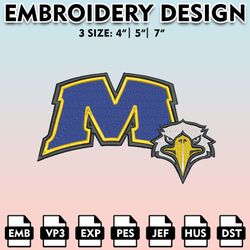 morehead state eagles embroidery files, embroidery designs, ncaa embroidery