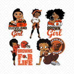 cleveland browns svg bundle, sport svg, browns betty boop, browns heart svg, nfl svg, nfl team svg, browns svg logo svg