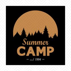 mens  summer camp est. 1994 svg