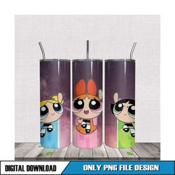 powerpuff girls sublimation design download file png