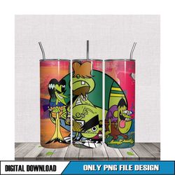 superhero girls 20oz skinny tumbler wrap png