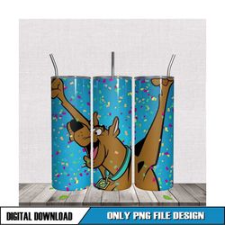 scooby doo winner tumbler design sublimation png