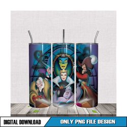 villain women characters tumbler sublimation png