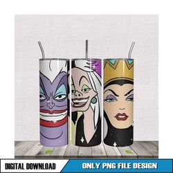 ursula baroness fairy tales tumbler sublimation png