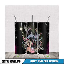 fairy tales villain 20oz skinny tumbler sublimation png