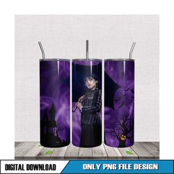 wednesday 20oz tumbler design idea png