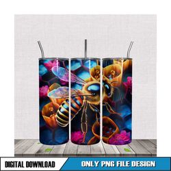 bee hologram 20oz tumbler png