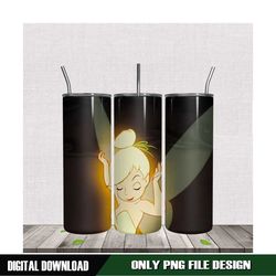 glow fairytale tinker bell fly fantasy tumbler png