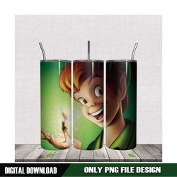 surprise peter pan hold shiny fairytale tumbler png