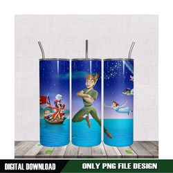 peter pan ready to fight at sea tumbler png