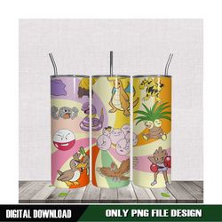 pokemon 20oz tumbler wrap png