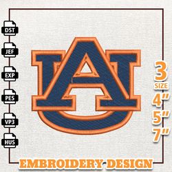 ncaa auburn tigers, ncaa team embroidery design, ncaa college embroidery design, logo team - cannadyyystore