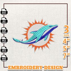 nfl miami dolphins, nfl logo embroidery design, nfl team embroidery design, nfl embroidery design, instant download 2