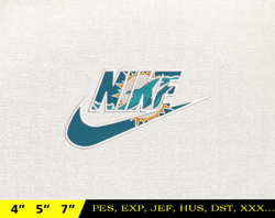 nfl miami dolphins, nike nfl embroidery design, nfl team embroidery design, nike embroidery design, instant download 6