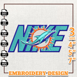 nfl miami dolphins, nike nfl embroidery design, nfl team embroidery design, nike embroidery design, instant download