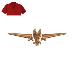 a bird embroidery logo for polo shirt,logo embroidery, embroidery design, logo nike embroidery