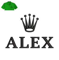 alex embroidery logo for polo shirt,logo embroidery, embroidery design, logo nike embroidery