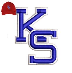 ks embroidery 3d puff logo for cap,logo embroidery, embroidery design, logo nike embroidery