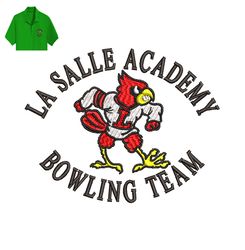 la salle academy embroidery logo for polo shirt,logo embroidery, embroidery design, logo nike embroidery