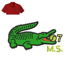lacoste embroidery logo for polo shirt,logo embroidery, embroidery design-cannadyyystore